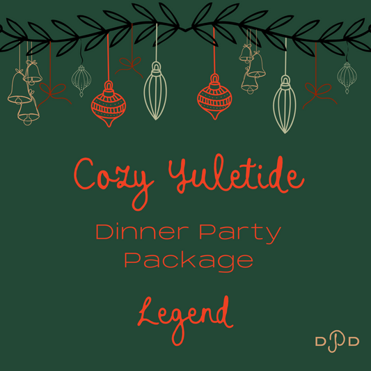 Cozy Yuletide Legend Party Package (Prices Range $75 - 150 - reach out to me directly before purchasing)