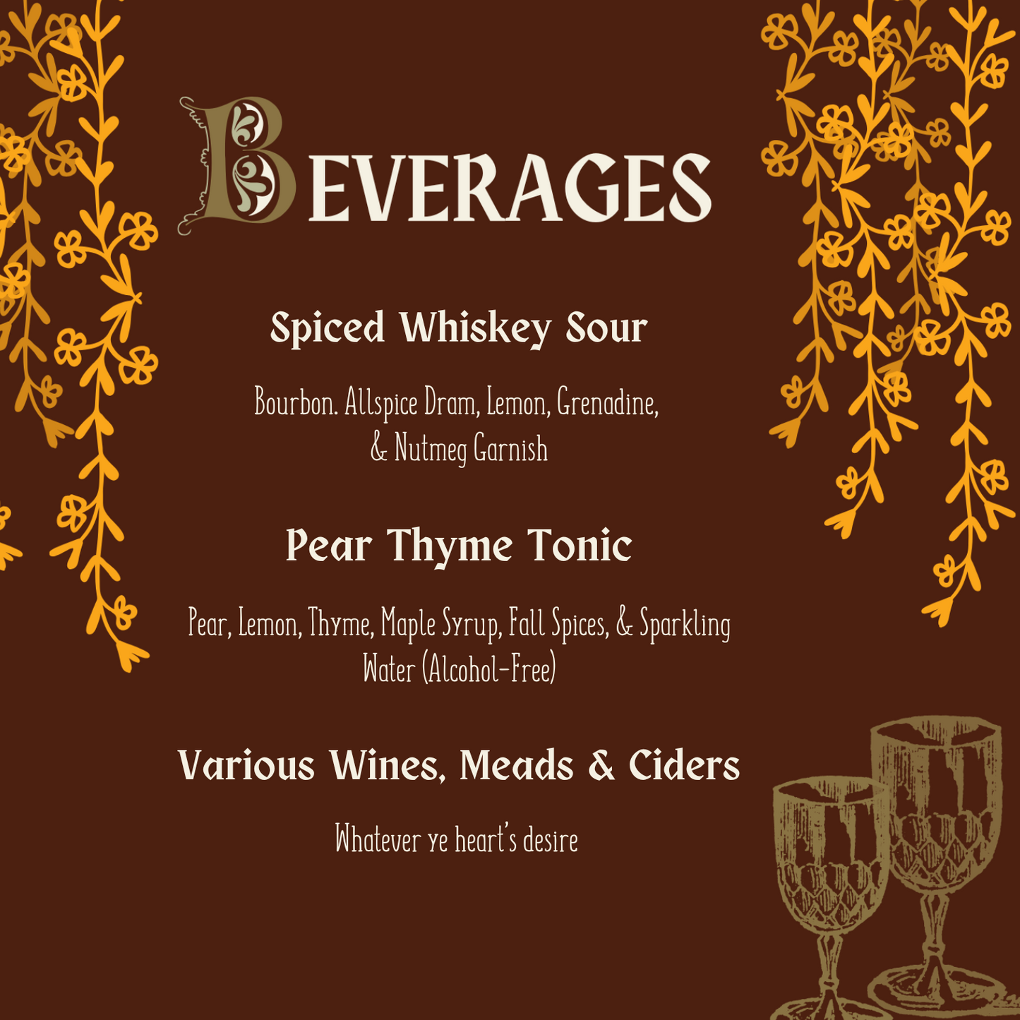 Renaissance Faire Apprentice Party Package