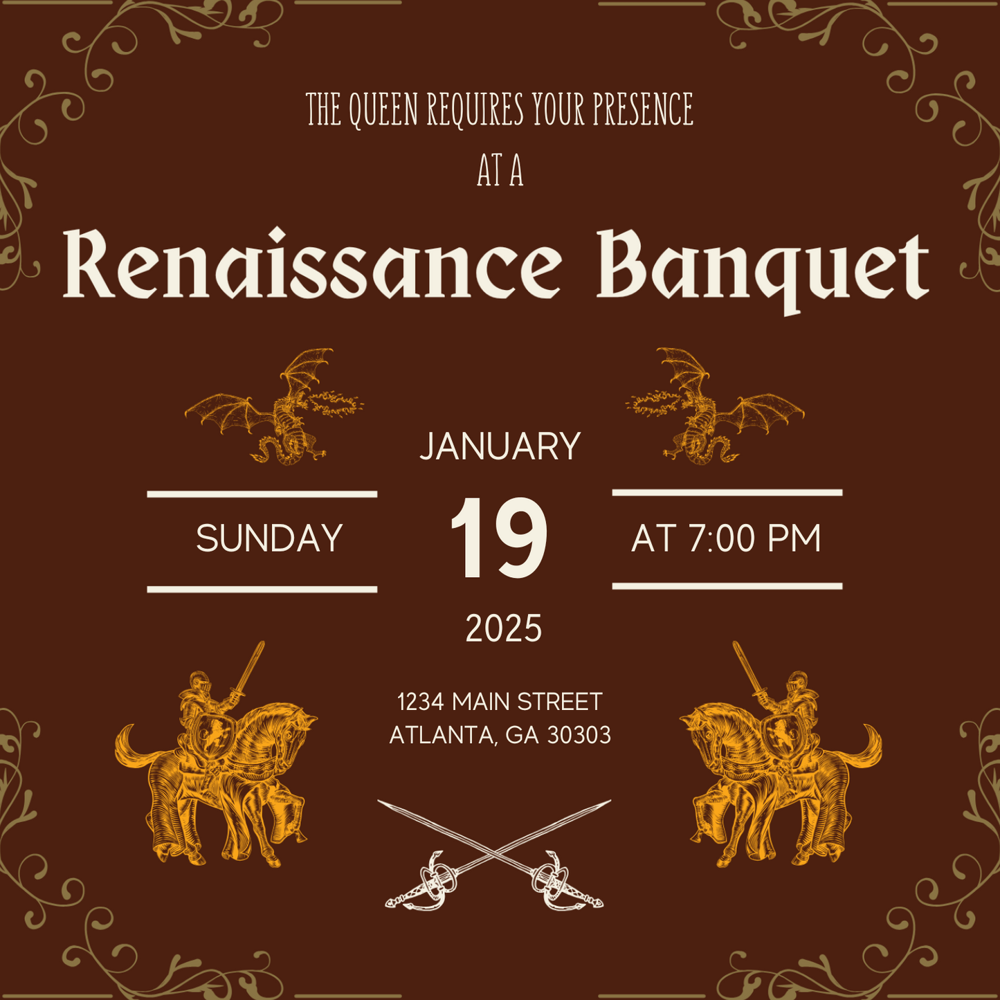 Renaissance Faire Apprentice Party Package